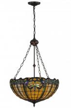 Luma-Spec Lighting 138577 - 20"W Dragonfly Trellis Inverted Pendant