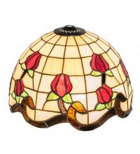 Luma-Spec Lighting 13865 - 12" Wide Roseborder Shade