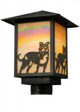Luma-Spec Lighting 138801 - 9"Sq Seneca Dog Post Mount