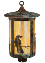 Luma-Spec Lighting 139412 - 12"W Fulton Crow Post Mount