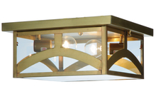 Luma-Spec Lighting 140498 - 14"Sq Hyde Park Hill Top Flushmount