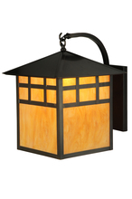 Luma-Spec Lighting 140645 - 16" Wide Seneca Window Pane Curved Arm Wall Sconce
