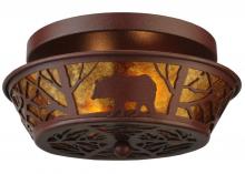 Luma-Spec Lighting 140650 - 13.5"W Bear on the Loose Flushmount