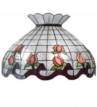 Luma-Spec Lighting 14070 - 20" Wide Roseborder Shade