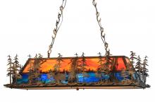 Luma-Spec Lighting 140884 - 52" Long Deer Through the Trees Oblong Pendant