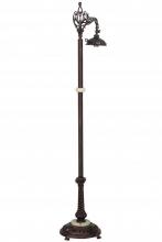 Luma-Spec Lighting 14094 - 60"H Mahogany Bronze Bridge Arm Floor Base