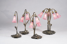 Luma-Spec Lighting 14110 - 16" High Pink Pond Lily 2 LT Accent Lamp
