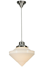 Luma-Spec Lighting 141103 - 14" Wide Revival Schoolhouse W/Deco Cone Globe Pendant