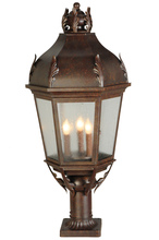 Luma-Spec Lighting 141105 - 15"W Royan Lantern Pier Mount