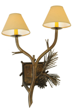 Luma-Spec Lighting 141316 - 27"H Lone Pine 2 LT Wall Sconce