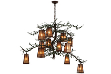 Luma-Spec Lighting 141512 - 54"W Pine Branch Valley View 12 LT Chandelier