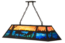 Luma-Spec Lighting 141677 - 48" Long Battling Bucks Oblong Pendant