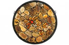 Luma-Spec Lighting 142633 - 20"W X 20"H Dragonfly Agata Window
