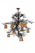 Luma-Spec Lighting 142768 - 52"W Pine Branch Valley View 12 LT W/Uplights Chandelier