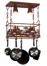 Luma-Spec Lighting 143744 - 24" Long Fly Fishing Creek Pot Rack