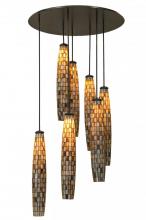Luma-Spec Lighting 143750 - 46"W Checkers 7 LT Cascading Pendant