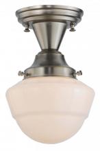 Luma-Spec Lighting 143956 - 7" Wide Revival Schoolhouse W/Emma Globe Semi-Flushmount