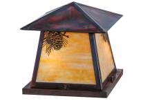 Luma-Spec Lighting 144035 - 14"Sq Stillwater Winter Pine Pier Mount