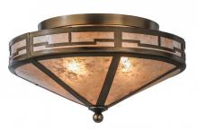 Luma-Spec Lighting 144088 - 16"W Bungalow Valley View Flushmount