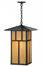 Luma-Spec Lighting 144123 - 17"Sq Seneca Double Bar Mission Pendant