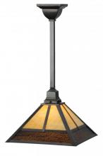 Luma-Spec Lighting 144133 - 13"Sq "T" Mission Pendant