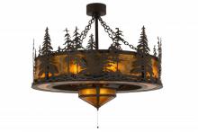 Luma-Spec Lighting 144311 - 45"W Tall Pines W/Fan Light Chandel-Air