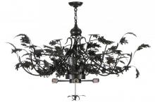 Luma-Spec Lighting 144580 - 52" Wide Greenbriar Oak Inverted Pendant Hardware