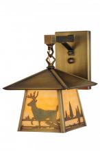 Luma-Spec Lighting 144652 - 8"W Stillwater Deer Creek Hanging Wall Sconce