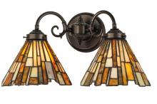 Luma-Spec Lighting 144826 - 17"W Delta Jadestone 2 LT Wall Sconce