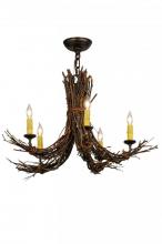 Luma-Spec Lighting 145097 - 28" Wide Twigs 5 Light Chandelier