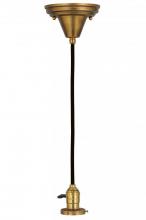 Luma-Spec Lighting 145207 - CLOTH COVERED PADDLE SOCKET HANGER 2.25" FITTER