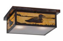 Luma-Spec Lighting 145226 - 16"Sq Hyde Park Loon Flushmount