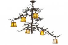 Luma-Spec Lighting 145308 - 45"W Pine Branch Valley View 6 LT Chandelier