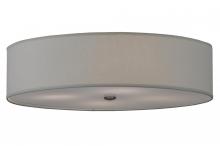 Luma-Spec Lighting 145895 - 24" Wide Cilindro Off White Textrene Flushmount