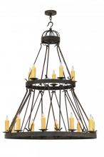 Luma-Spec Lighting 147174 - 48"W Lakeshore 15 LT Two Tier Chandelier
