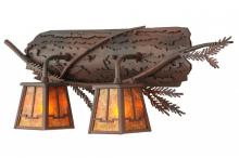 Luma-Spec Lighting 147326 - 24"W Pine Branch Valley View 2 LT Vanity Light