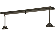 Luma-Spec Lighting 147633 - 39"L Revival Schoolhouse 2 LT Craftsman Brown on Brass Island Pendant Hardware