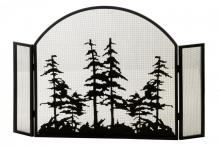 Luma-Spec Lighting 147758 - 50" Wide X 34" High Tall Pines Arched Fireplace Screen