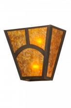 Luma-Spec Lighting 147764 - 13"W Mission Hill Top Wall Sconce