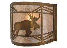 Luma-Spec Lighting 148035 - 11"W Lone Moose Wall Sconce