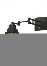 Luma-Spec Lighting 148050 - 6-13" Wide Mission Hill Top Swing Arm Wall Sconce