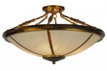 Luma-Spec Lighting 148570 - 31"W Commerce Semi-Flushmount