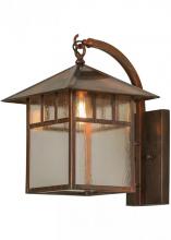 Luma-Spec Lighting 148647 - 12"W Seneca Double Bar Mission Curved Arm Hanging Wall Sconce