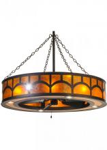 Luma-Spec Lighting 148947 - 44" Wide Mission Hill Top Chandel-Air