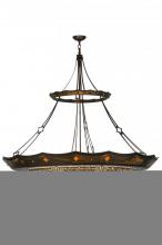 Luma-Spec Lighting 149062 - 57"W Fleur-de-lis Couronne Inverted Pendant
