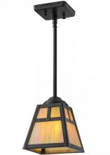 Luma-Spec Lighting 150127 - 6"Sq "T" Mission Mini Pendant