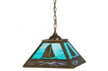 Luma-Spec Lighting 150186 - 16" Square Sailboat Pendant