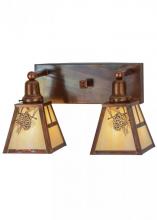 Luma-Spec Lighting 150764 - 17.5"W Winter Pine 2 LT Vanity Light