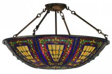 Luma-Spec Lighting 150817 - 24"W Fleur-de-lis Semi-Flushmount