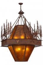 Luma-Spec Lighting 151317 - 48" Wide Moose at Dusk Personalized Pendant